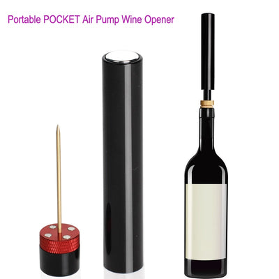 Abridor de Botellas de Vino con Bomba de Aire - Sacacorchos Profesional Acero Inoxidable - Image 7