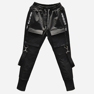 Pantalones Casuales Harlan Wei con Detalles de Cinta - Image 11