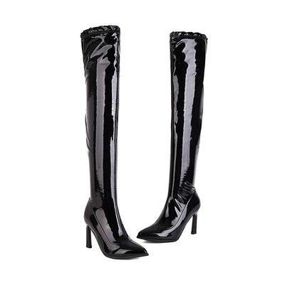 Botas Altas Over The Knee con Tacón para Mujer - Stretch Ajustable - Image 9