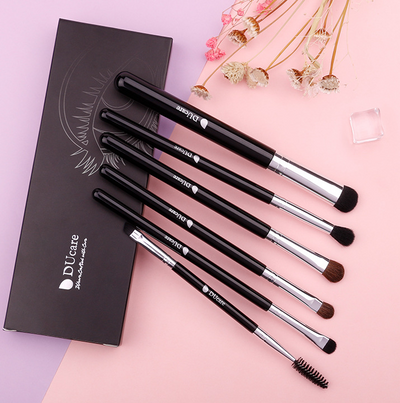 Set de 6 Brochas de Maquillaje Doble Cabezal - Herramientas Profesionales de Belleza - Image 6