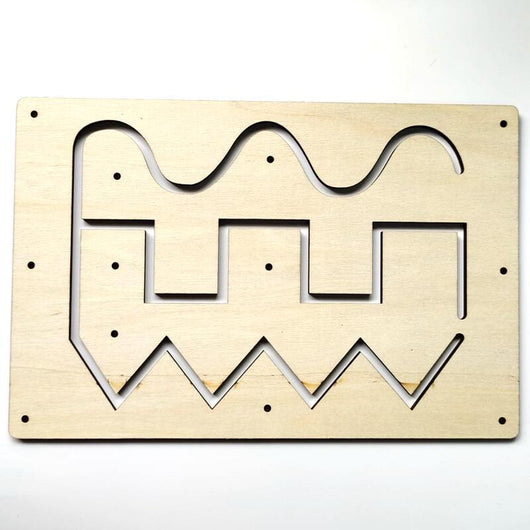 Reloj Despertador Educativo de Madera Pintado a Mano con Engranajes - Image 28