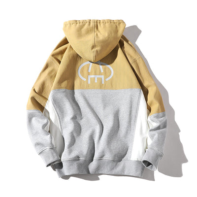 Sudadera con Capucha de Contraste Oversize para Hombre - Algodón Premium - Image 3
