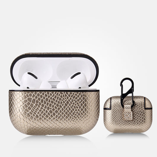 Funda de Cuero Premium para Auriculares Bluetooth Compatible con Apple - Image 15
