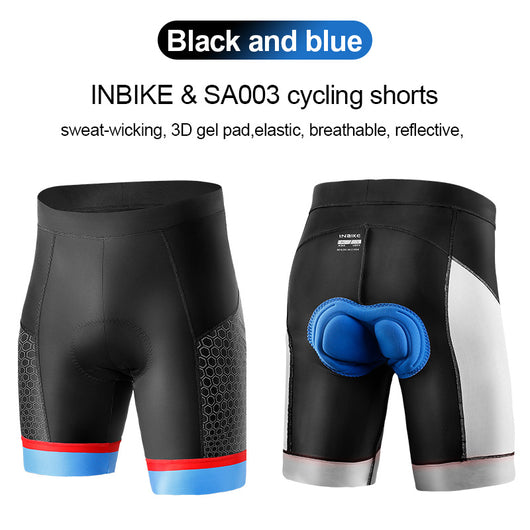 Shorts Ciclistas con Cojinete de Aire Reforzado y Protección Antiimpacto