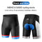 Shorts Ciclistas con Cojinete de Aire Reforzado y Protección Antiimpacto