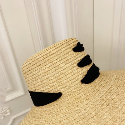 Sombrero de Rafia Xiaoxiangfeng para Playa y Vacaciones - Image 10