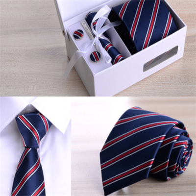 Corbata Rayada 8cm en Caja de Regalo Premium - Image 21