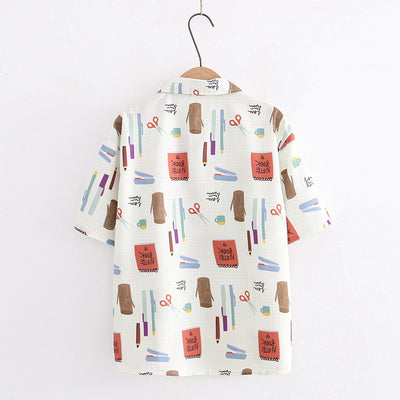 Camisa Holgada Estudiante Verano - Image 3