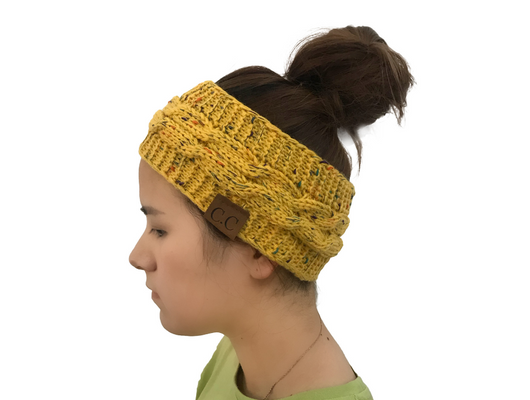 Gorro Tejido Invierno para Mujer con Agujero para Coleta - Beanie Cálido de Punto Trenzado - Image 10