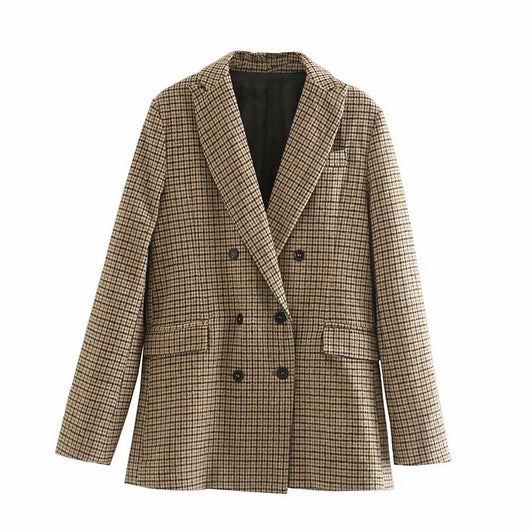 Blazer Infantil con Patrón de Cuadros para Invierno - Image 21