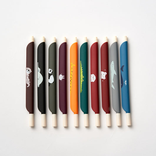 Bolígrafo Gel con Clip Marcapáginas Dibujos Animados para Exámenes - Image 22