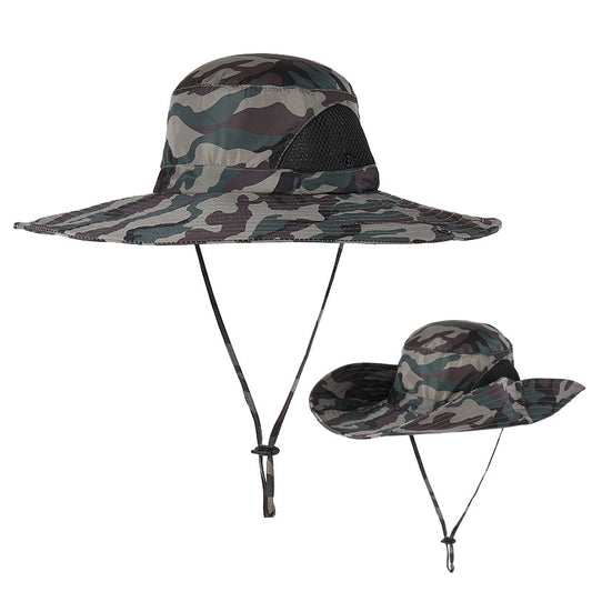 Sombrero de Protección Solar UV con Ala Ancha