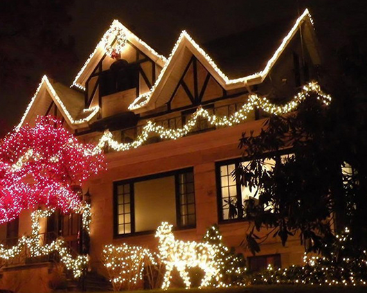 Linterna LED Intermitente Impermeable para Exterior - Decoración Navideña y Eventos - Image 4