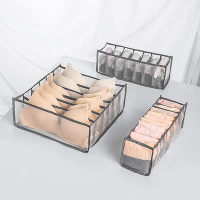 Organizador de Ropa Interior con Divisiones - Caja de Almacenamiento para Closet - Image 4