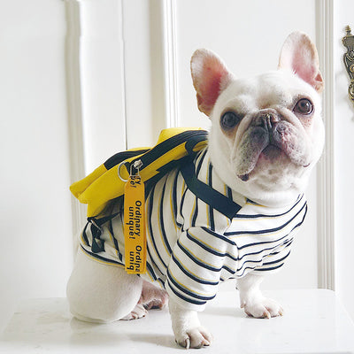Ropa para Perros con Correa - Diseño Negro Elegante - Image 5