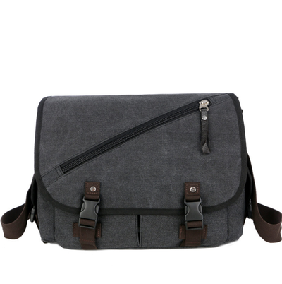 Bolsa de Lona para Hombre con Correa de Hombro - Image 5