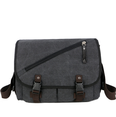 Bolsa de Lona para Hombre con Correa de Hombro - Image 5