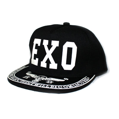 Gorra Hip-Hop Luminosa EXO Negra - Image 4