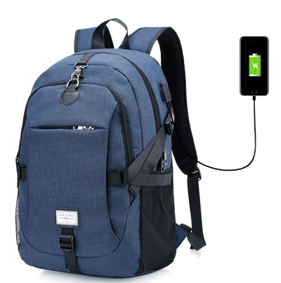 Mochila Multifuncional Unisex con Carga USB para Viajes y Trabajo - Image 8