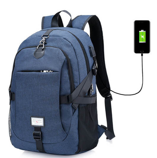 Mochila Multifuncional Unisex con Carga USB para Viajes y Trabajo - Image 8