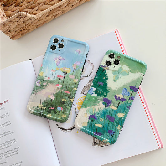 Funda para Teléfono de Flores y Mariposas - Image 3
