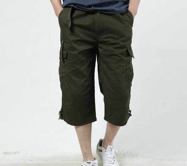 Pantalones Cortos de Algodón para Hombre - Estilo Casual Verano - Image 3