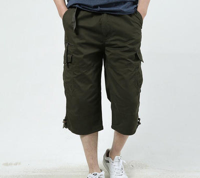 Pantalones Cortos de Algodón para Hombre - Estilo Casual Verano - Image 3