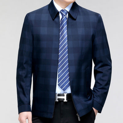 Blazer Cuadros Solapa Americana Ejecutivo Casual - Image 6