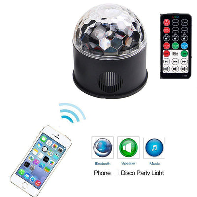 Bola Mágica de Luces DJ con 9 Colores, Bluetooth y Control por Sonido - Image 3