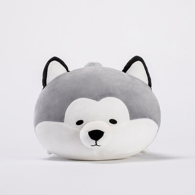 Almohada Peluche Husky Q Version - Compañero Perfecto para Descansos en Oficina