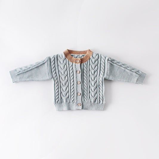 Suéter Tejido Winter Plus para Niños y Niñas - Chaqueta Acogedora de Invierno - Image 2