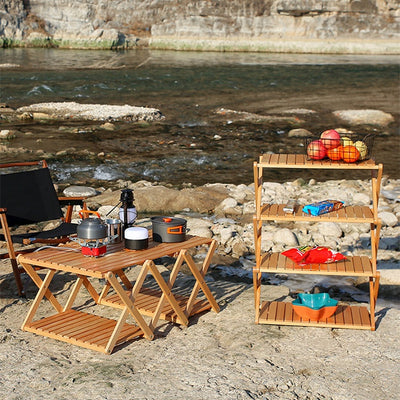 Mesa de Camping Plegable Ultraportátil