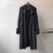 Abrigo Coreano Talla Grande Corte Holgado Elegante