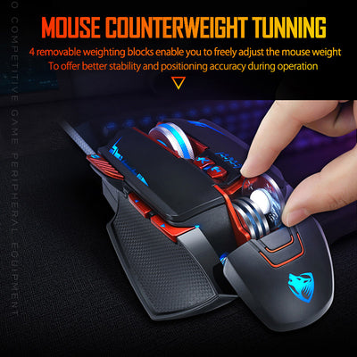 Ratón Gaming Thunder Wolf V9 - Precisión Profesional - Image 4