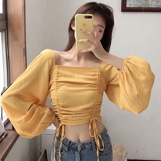 Blusa de Mangas Linterna - Image 6