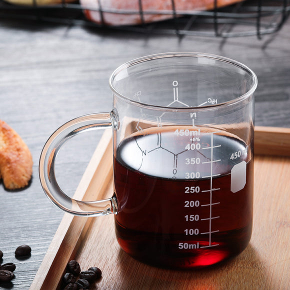 Taza de Café de Vidrio Resistente al Calor