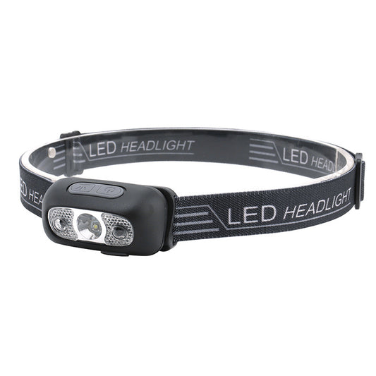 Luz LED Frontal Recargable USB para Correr y Actividades Nocturnas