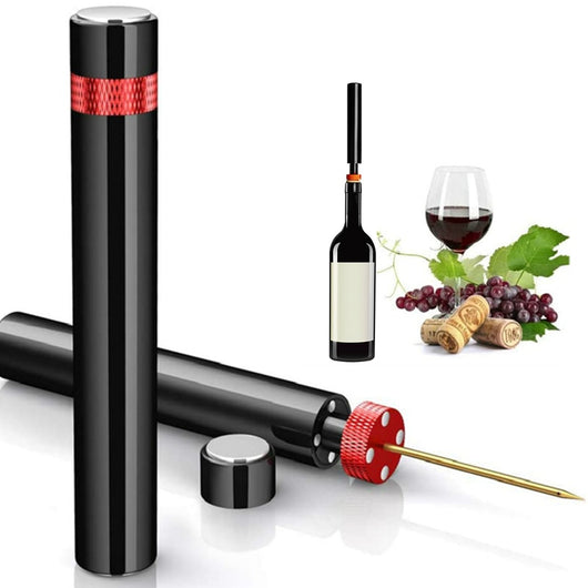 Abridor de Botellas de Vino con Bomba de Aire - Sacacorchos Profesional Acero Inoxidable - Image 6