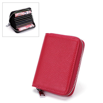Cartera Organizadora de Cuero Flor Natural - Image 19