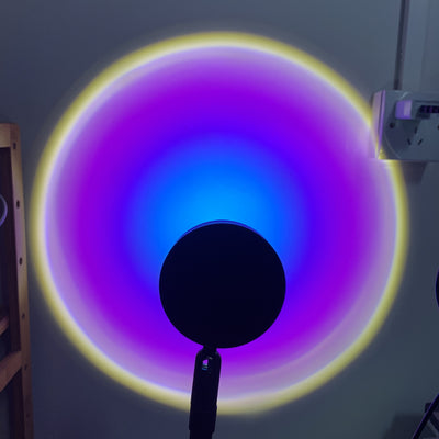 Lámpara Proyector de Luz Arcoíris para Decoración de Pared - Image 12