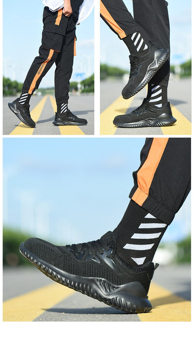 Botas de Seguridad para Hombre: Ligeras, Transpirables y Anti-Perforación - Image 7