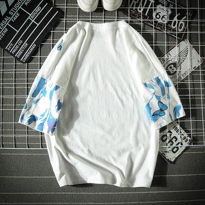 Blusa Suelta Japonesa Talla Grande Manga Corta - Tendencia Verano - Image 4