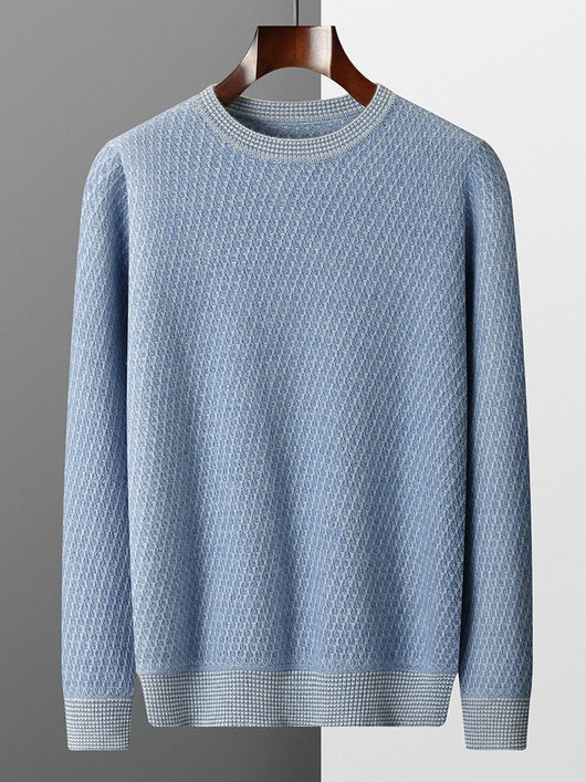 Suéter Ejecutivo de Cuello Redondo para Otoño e Invierno - Image 2