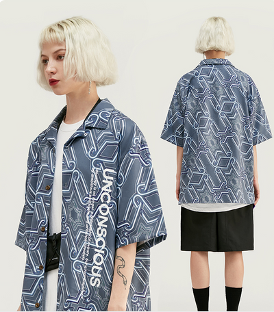 Camisa Streetwear Estampado Hawaiano para Hombre - Image 2