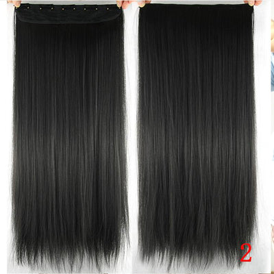 Peluca de un clip con cinco extensiones de cabello sintético - Image 14