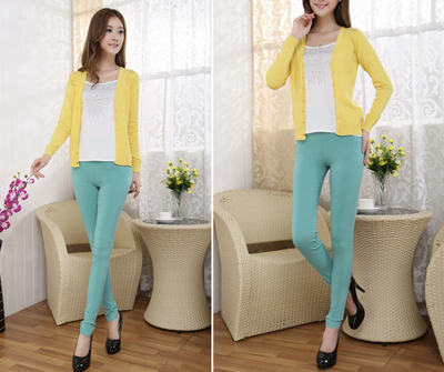 Pantalones Ajustados de Cintura Reducida - Image 3