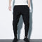 Pantalones Harem Sueltos a Rayas Negras