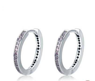 Aretes de Plata Esterlina 925 Círculo Minimalista - Diseño Elegante y Versátil