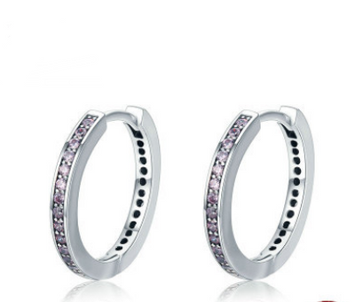 Aretes de Plata Esterlina 925 Círculo Minimalista - Diseño Elegante y Versátil