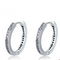 Aretes de Plata Esterlina 925 Círculo Minimalista - Diseño Elegante y Versátil